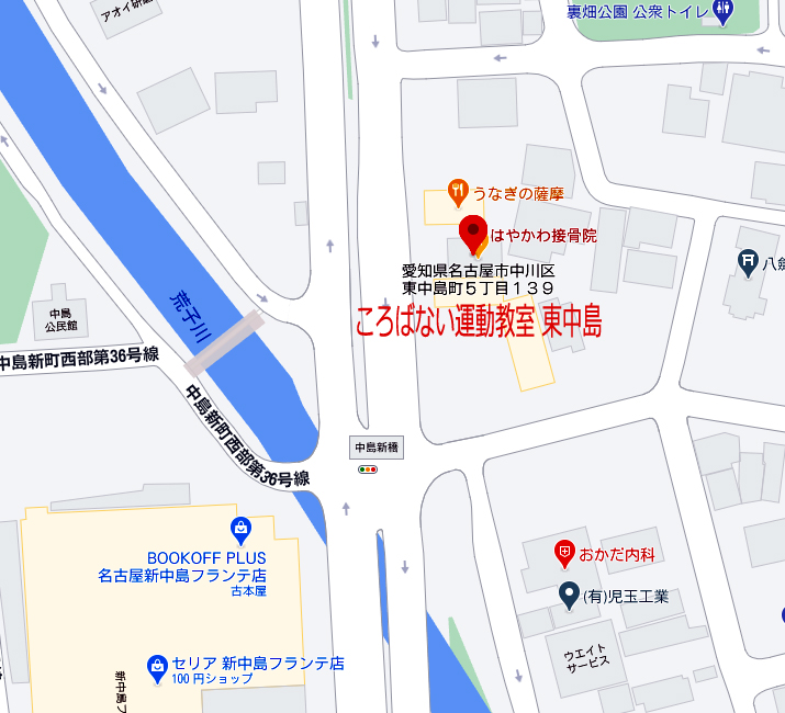 ころばない運動教室_地図